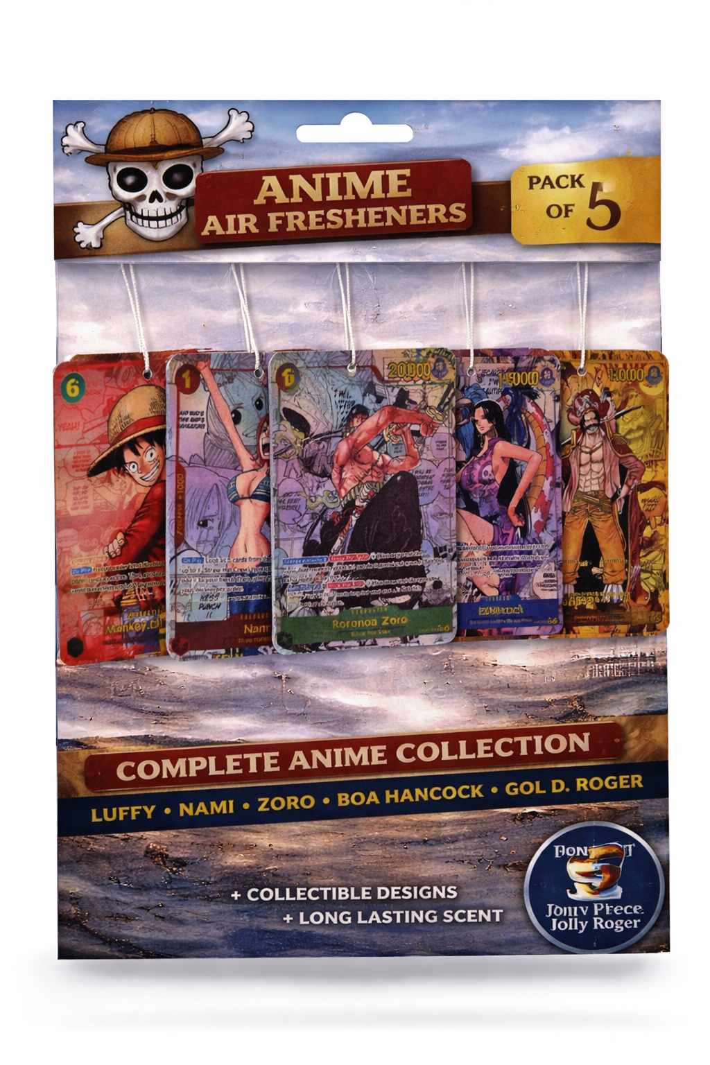 5 Pack Manga Air Freshener Bundle