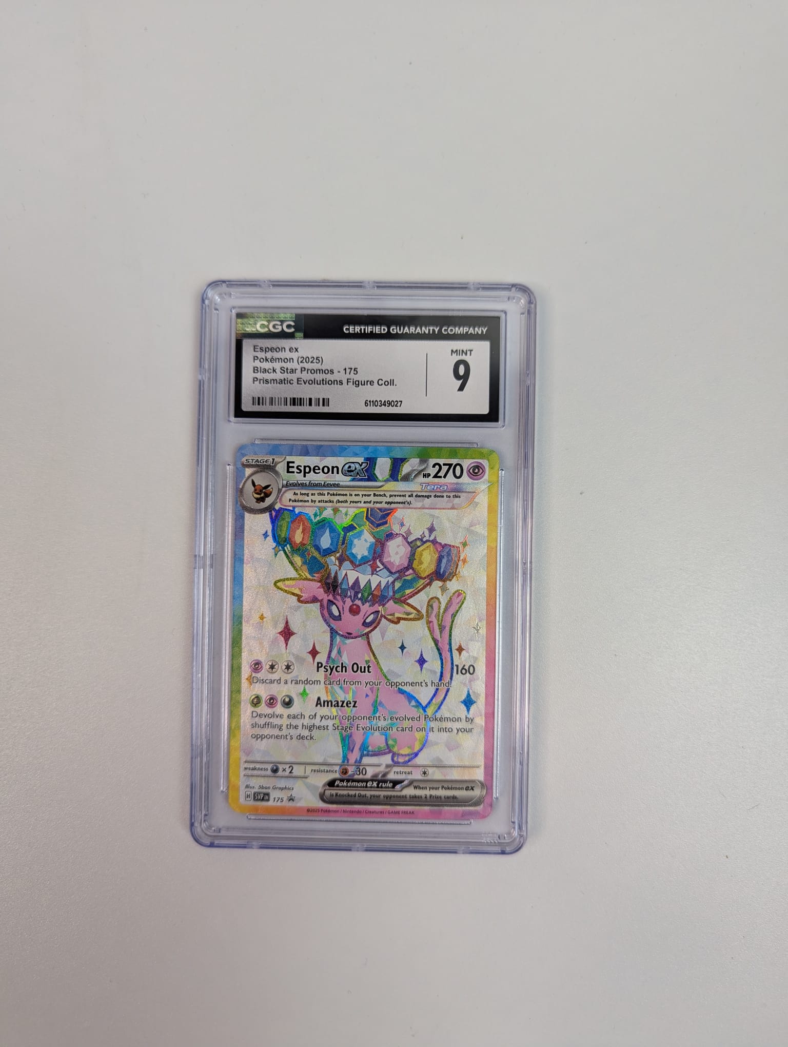 Espeon ex 175 CGC 9