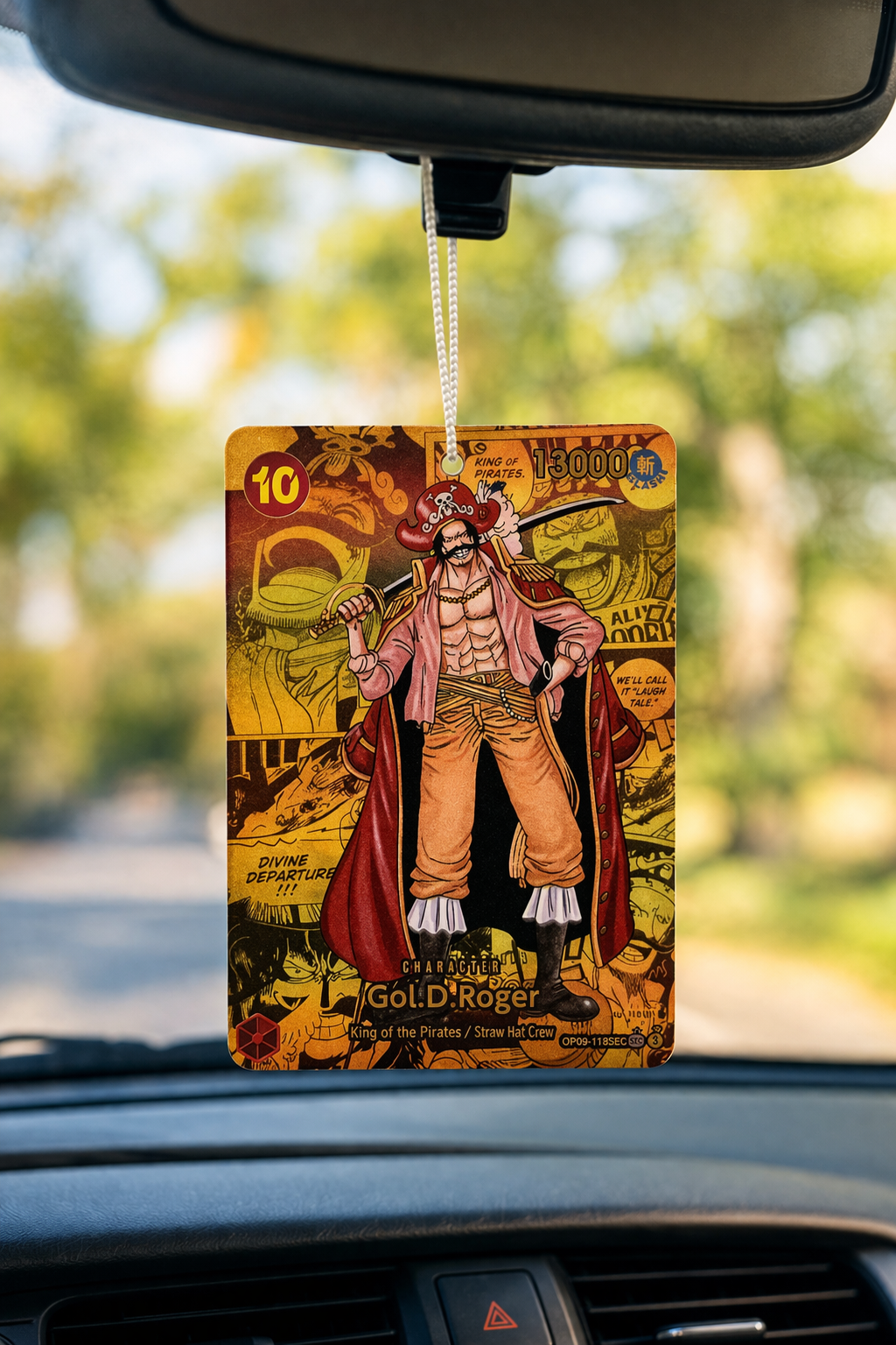 Gol. D. Roger Million Manga Air Freshener