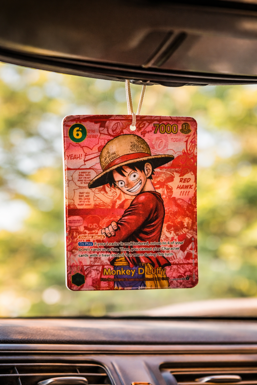 Luffy Vanilla Manga Air Freshener