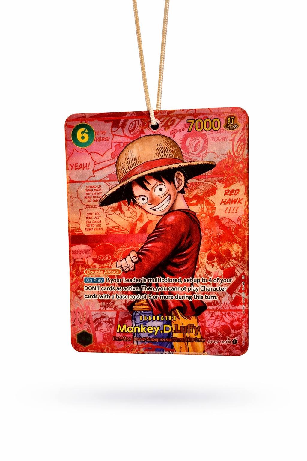Luffy Vanilla Manga Air Freshener