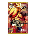 prb02 One Piece card game booster pack with character artwork and branding