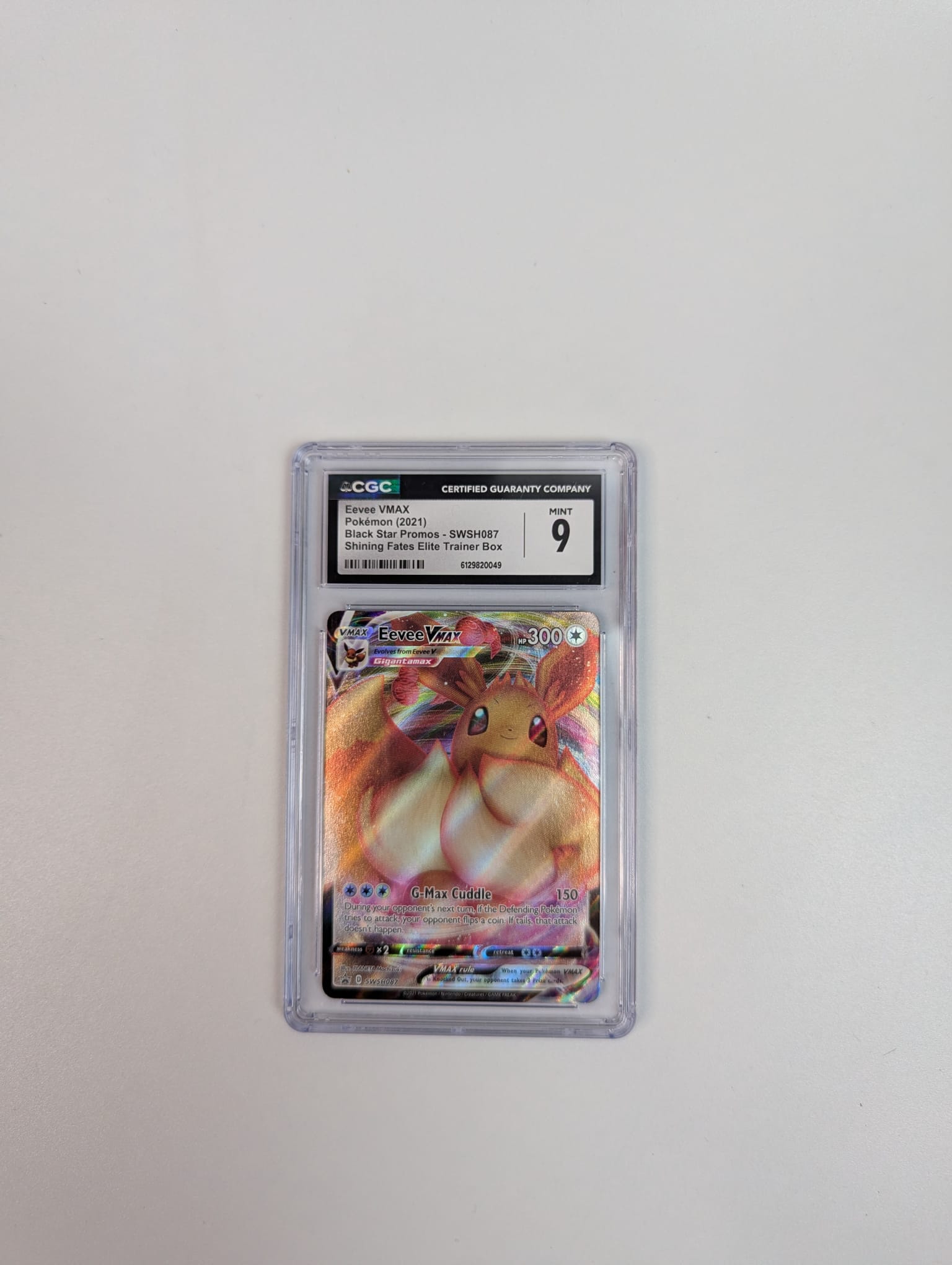 Eevee VMAX SWSH087 CGC9